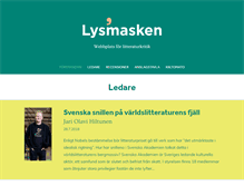 Tablet Screenshot of lysmasken.net